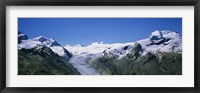 Snow Covered Mountain Range Matterhorn, Switzerland Fine Art Print