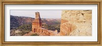 High Angle View Of A Rock Formation, Palo Duro Canyon State Park, Texas, USA Fine Art Print