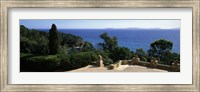 Observation Point At The Sea Shore, Provence, France Fine Art Print