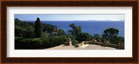 Observation Point At The Sea Shore, Provence, France Fine Art Print