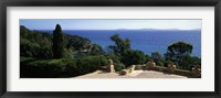 Observation Point At The Sea Shore, Provence, France Fine Art Print