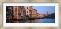 Buildings at the waterfront, Grand Canal, Venice, Italy Fine Art Print