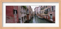 Buildings on both sides of a canal, Grand Canal, Venice, Italy Fine Art Print