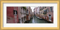 Buildings on both sides of a canal, Grand Canal, Venice, Italy Fine Art Print