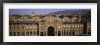 Facade of a train station, Zurich, Switzerland Fine Art Print