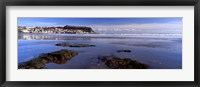 Town At The Waterfront, Scarborough, South Bay, North Yorkshire, England, United Kingdom Fine Art Print