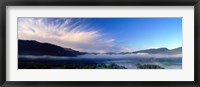 Lake Surrounded By Mountains, Derwent Water, Lake District, Cumbria, England, United Kingdom Fine Art Print