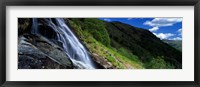Water Flowing Over Rocks, Sourmilk Gill, Borrowdale, English Lake District, Cumbria, England, United Kingdom Fine Art Print
