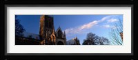High Section View Of A Cathedral, Lincoln Cathedral, Lincolnshire, England, United Kingdom Fine Art Print