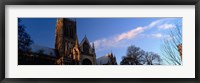 High Section View Of A Cathedral, Lincoln Cathedral, Lincolnshire, England, United Kingdom Fine Art Print