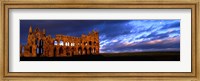 Ruins Of A Church, Whitby Abbey, Whitby, North Yorkshire, England, United Kingdom Fine Art Print