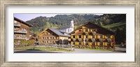 Church In A Village, Bregenzerwald, Vorarlberg, Austria Fine Art Print