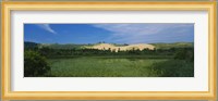 Panoramic view of a lake, Sleeping Bear Dunes National Lakeshore, Michigan, USA Fine Art Print