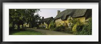 Cottage in a village, Hidcote Bartrim, Gloucestershire, England Fine Art Print