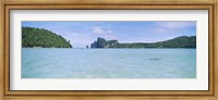Hills in the ocean, Loh Dalum Bay, Ko Phi Phi Don, Phi Phi Islands, Thailand Fine Art Print