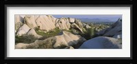 Rock formations on a hill, Turkey Fine Art Print