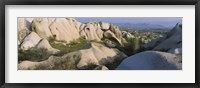 Rock formations on a hill, Turkey Fine Art Print