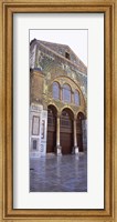 Mosaic facade of a mosque, Umayyad Mosque, Damascus, Syria Fine Art Print