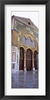 Mosaic facade of a mosque, Umayyad Mosque, Damascus, Syria Fine Art Print