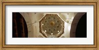 Low angle view of ceiling in a mosque, Umayyad Mosque, Damascus, Syria Fine Art Print