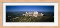 High angle view of a fort, Crac Des Chevaliers Fortress, Crac Des Chevaliers, Syria Fine Art Print