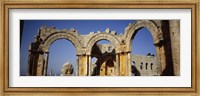 Old ruins of a church, St. Simeon Church, Aleppo, Syria Fine Art Print