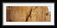 Carving on rocks, Palmyra, Syria Fine Art Print