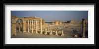 Old ruins of a temple, Temple Of Bel, Palmyra, Syria Fine Art Print