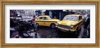 Traffic in a street, Calcutta, West Bengal, India Fine Art Print