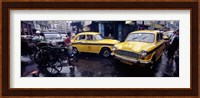 Traffic in a street, Calcutta, West Bengal, India Fine Art Print