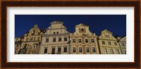 Low angle view of buildings, Prague Old Town Square, Old Town, Prague, Czech Republic Fine Art Print
