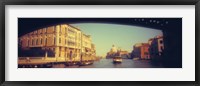 City viewed through a bridge, Ponte Dell'Accademia, Venice, Veneto, Italy Fine Art Print