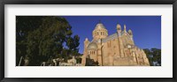 Low angle view of a church, Notre Dame D'Afrique, Algiers, Algeria Fine Art Print