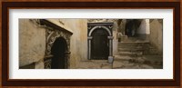 Entrance of a building, Casaba, Algiers, Algeria Fine Art Print
