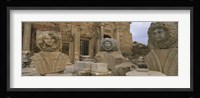 Statues in Leptis Magna, Libya Fine Art Print