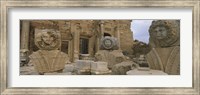 Statues in Leptis Magna, Libya Fine Art Print