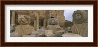 Statues in Leptis Magna, Libya Fine Art Print