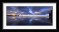 Panoramic view of a river, Vuoksi River, Imatra, Finland Fine Art Print
