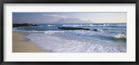 Tide on the beach, Table Mountain, South Africa Fine Art Print
