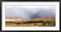 Clouds over mountains, Andes Mountains, Urubamba Valley, Cuzco, Peru Fine Art Print