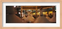 Dervishes dancing at a ceremony, Istanbul, Turkey Fine Art Print