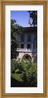 Formal garden in front of a building, Baghdad Pavilion, Topkapi Palace, Istanbul, Turkey Fine Art Print