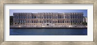 Facade of a palace at the waterfront, Ciragan Palace Hotel Kempinski, Bosphorus, Istanbul, Turkey Fine Art Print