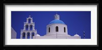 High section view of a church, Oia, Santorini, Greece Fine Art Print