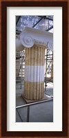 Column in the Acropolis, Athens, Greece Fine Art Print