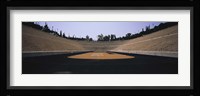 Interiors of a stadium, Olympic Stadium, Athens, Greece Fine Art Print