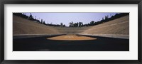Interiors of a stadium, Olympic Stadium, Athens, Greece Fine Art Print