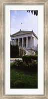 Low angle view of a building, National Library, Athens, Greece Fine Art Print