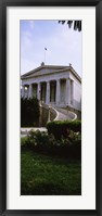Low angle view of a building, National Library, Athens, Greece Fine Art Print