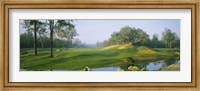 Stream on a golf course, Haile Plantation, Gainesville, Florida, USA Fine Art Print